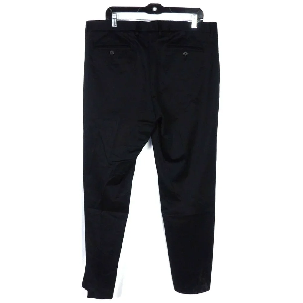 BONOBOS Black TUESDAY Slim Fit Cotton Stretch Chino Pants Men's 35 X 30